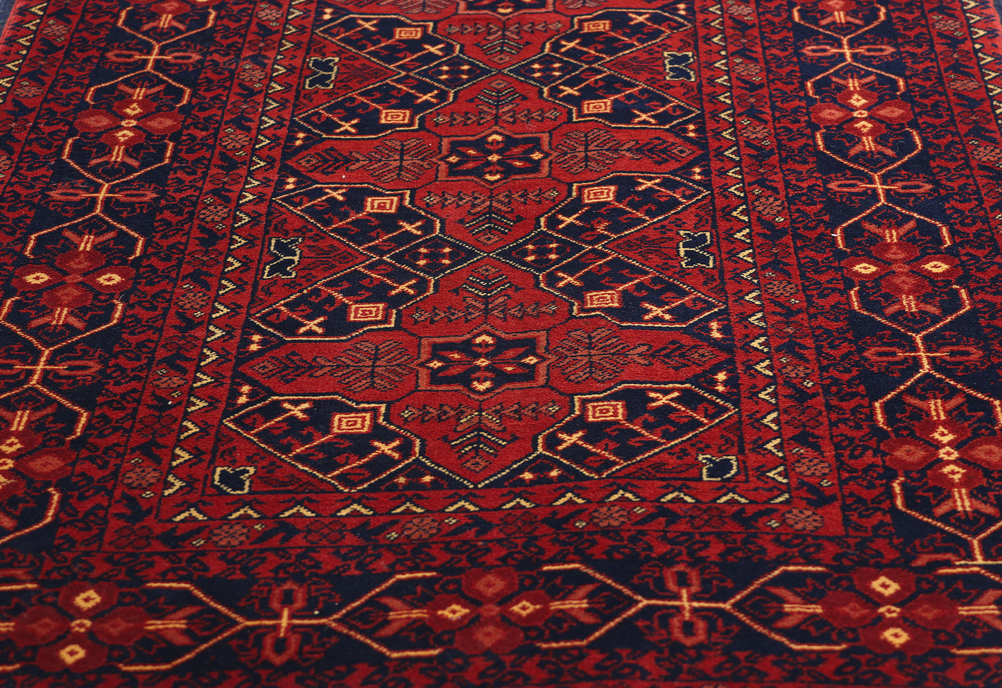 3 x 10 Vintage Afghan Baluch Rug 77009
