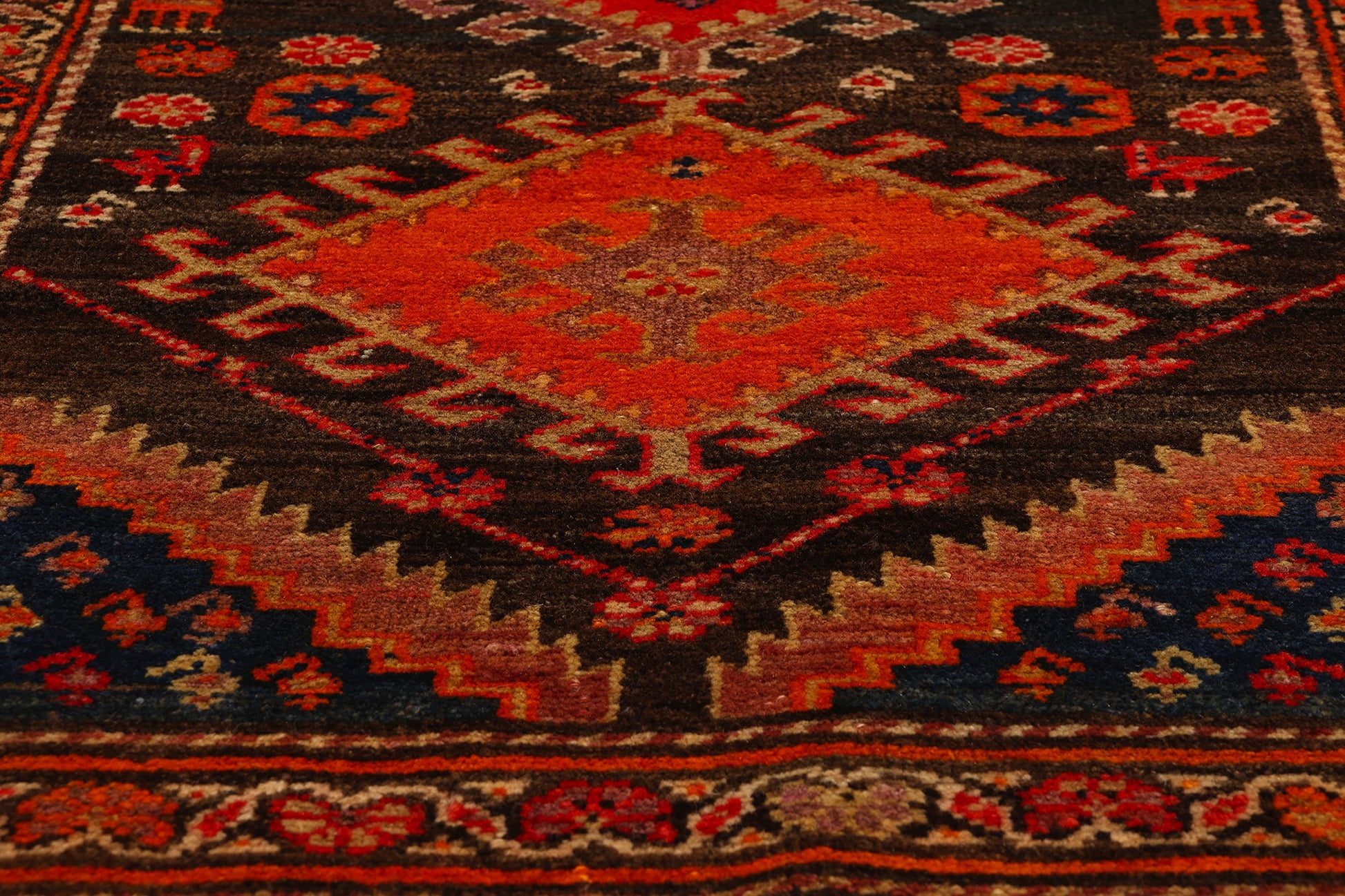 3 x 13 Antique Persian Azerbaijan Rug 53875