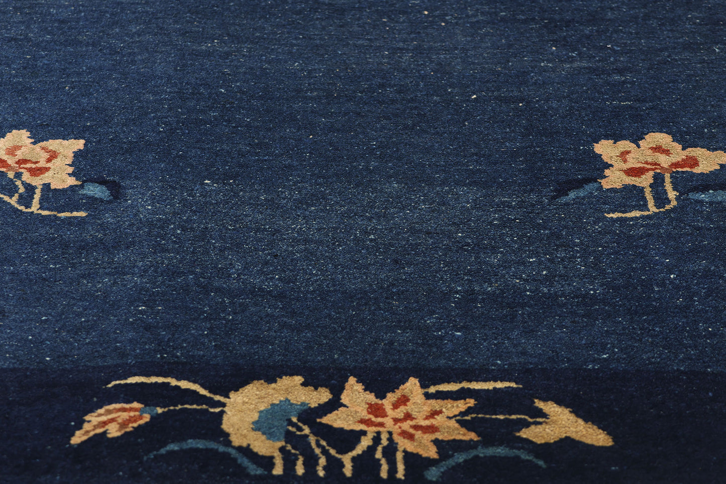 4 x 6 Antique Blue Chinese Peking Rug 78762