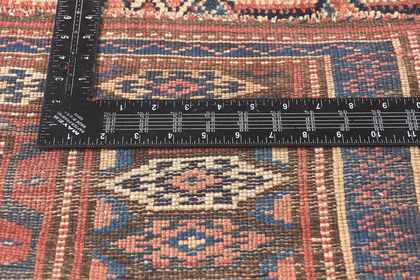 4 x 13 Antique Persian Sarab Rug 61262