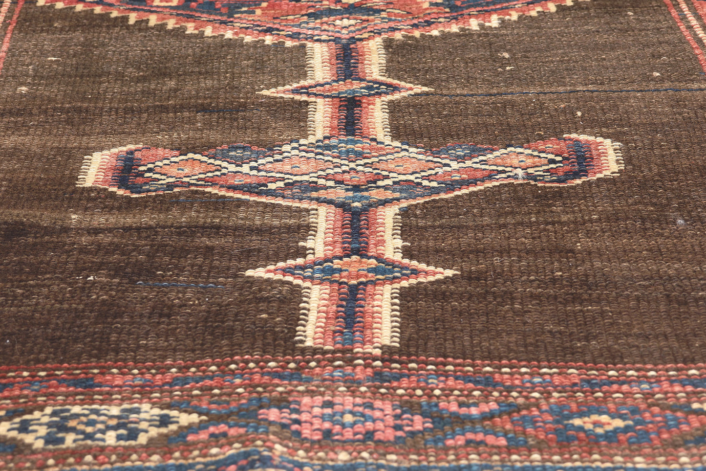 4 x 13 Antique Persian Sarab Rug 61262