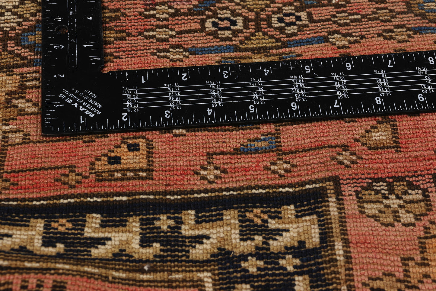 4 x 14 Antique Caucasian Karabagh Rug 53878