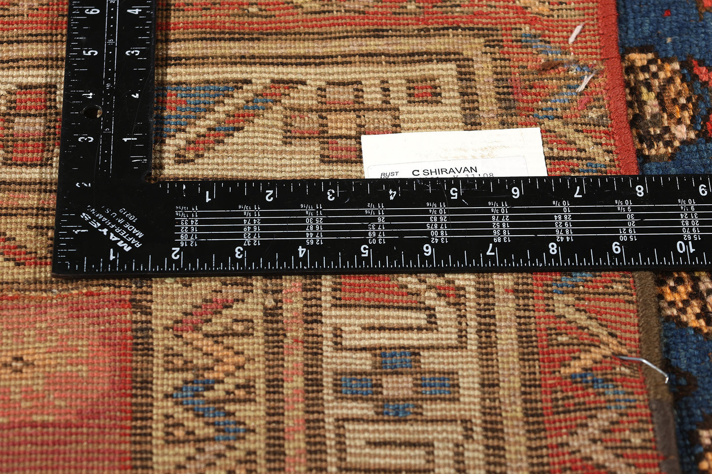 3 x 12 Antique Caucasian Shirvan Rug 72401