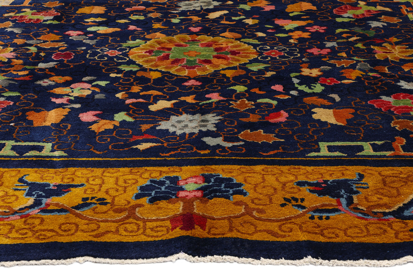 8 x 11 Antique Chinese Art Deco Rug 53874