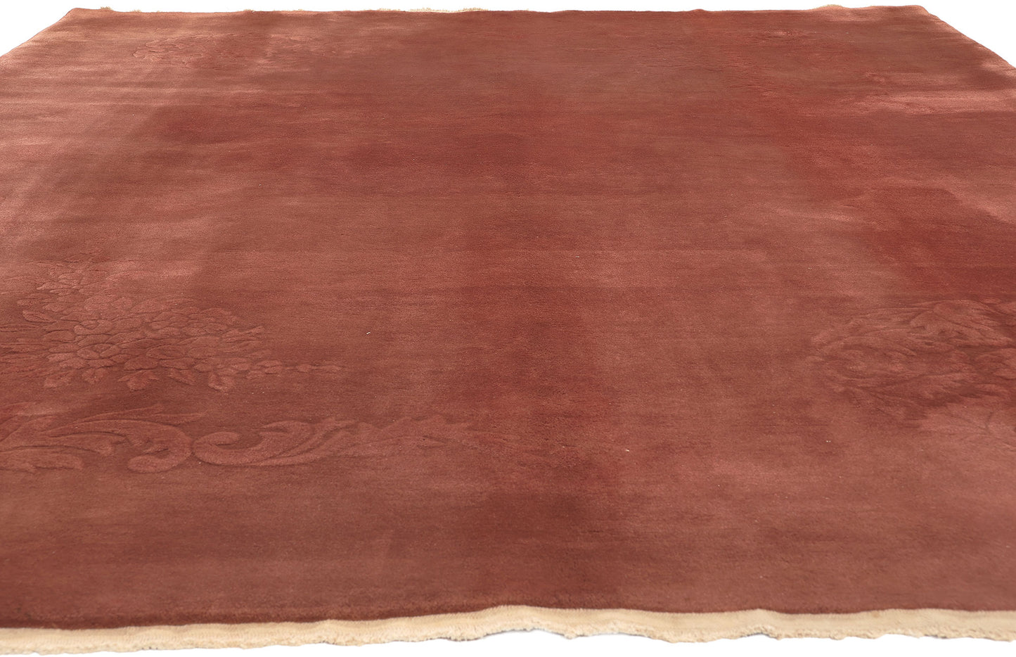 9 x 12 Antique Chinese Art Deco Rug 74957