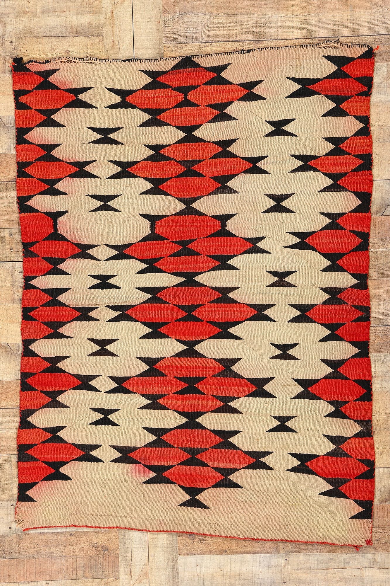 4 x 6 Antique Ganado Navajo Rug 78746