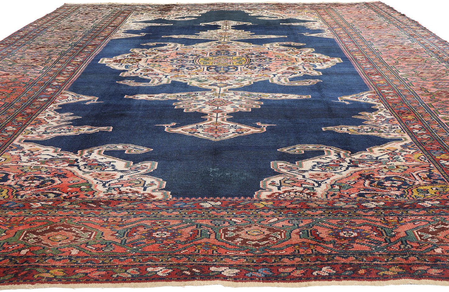12 x 16 Antique Persian Hamadan Rug 90026