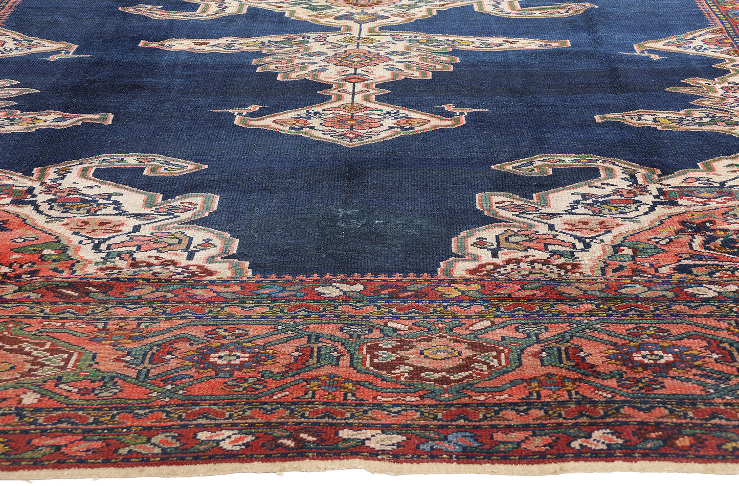 12 x 16 Antique Persian Hamadan Rug 90026