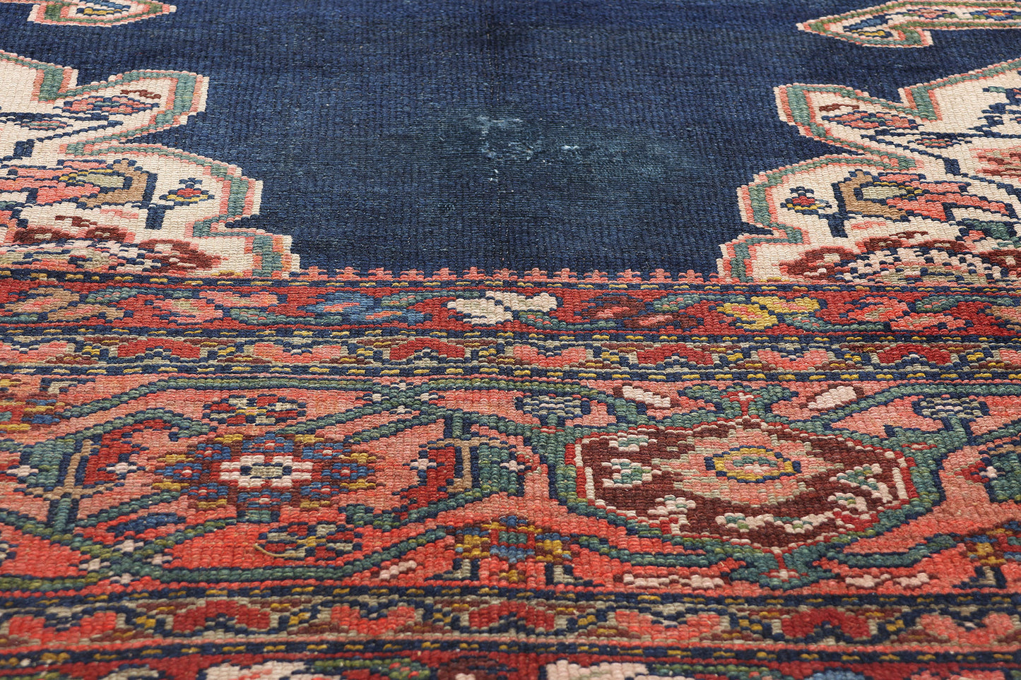 12 x 16 Antique Persian Hamadan Rug 90026