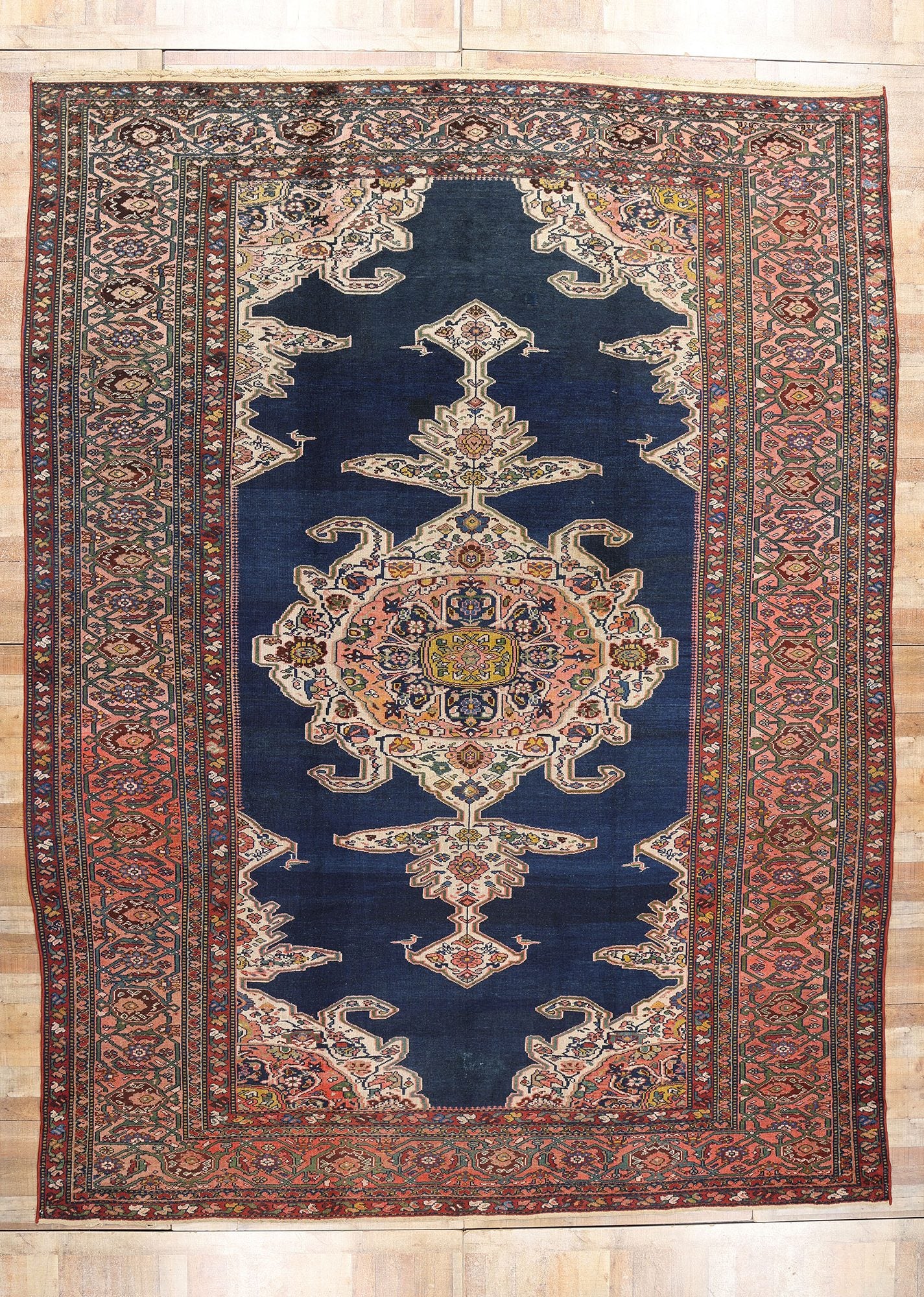 12 x 16 Antique Persian Hamadan Rug 90026