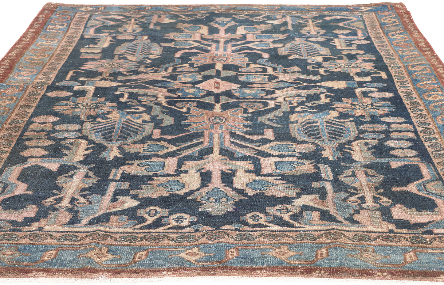 4 x 6 Antique Persian Malayer Rug 61277