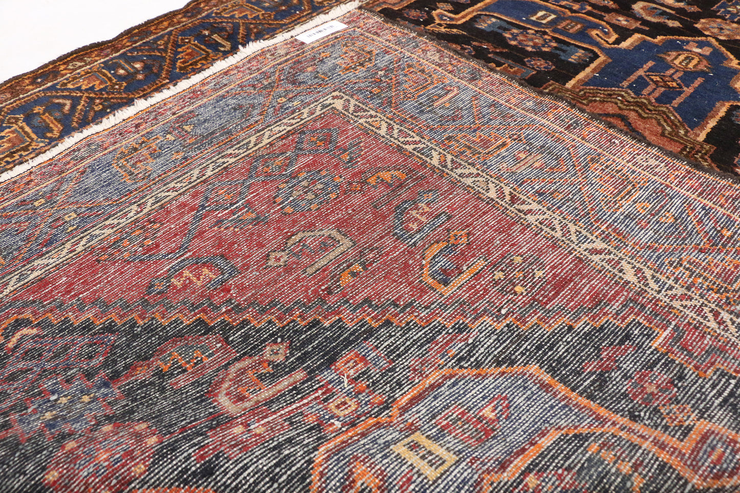 5 x 6 Antique Persian Hamadan Rug 20444