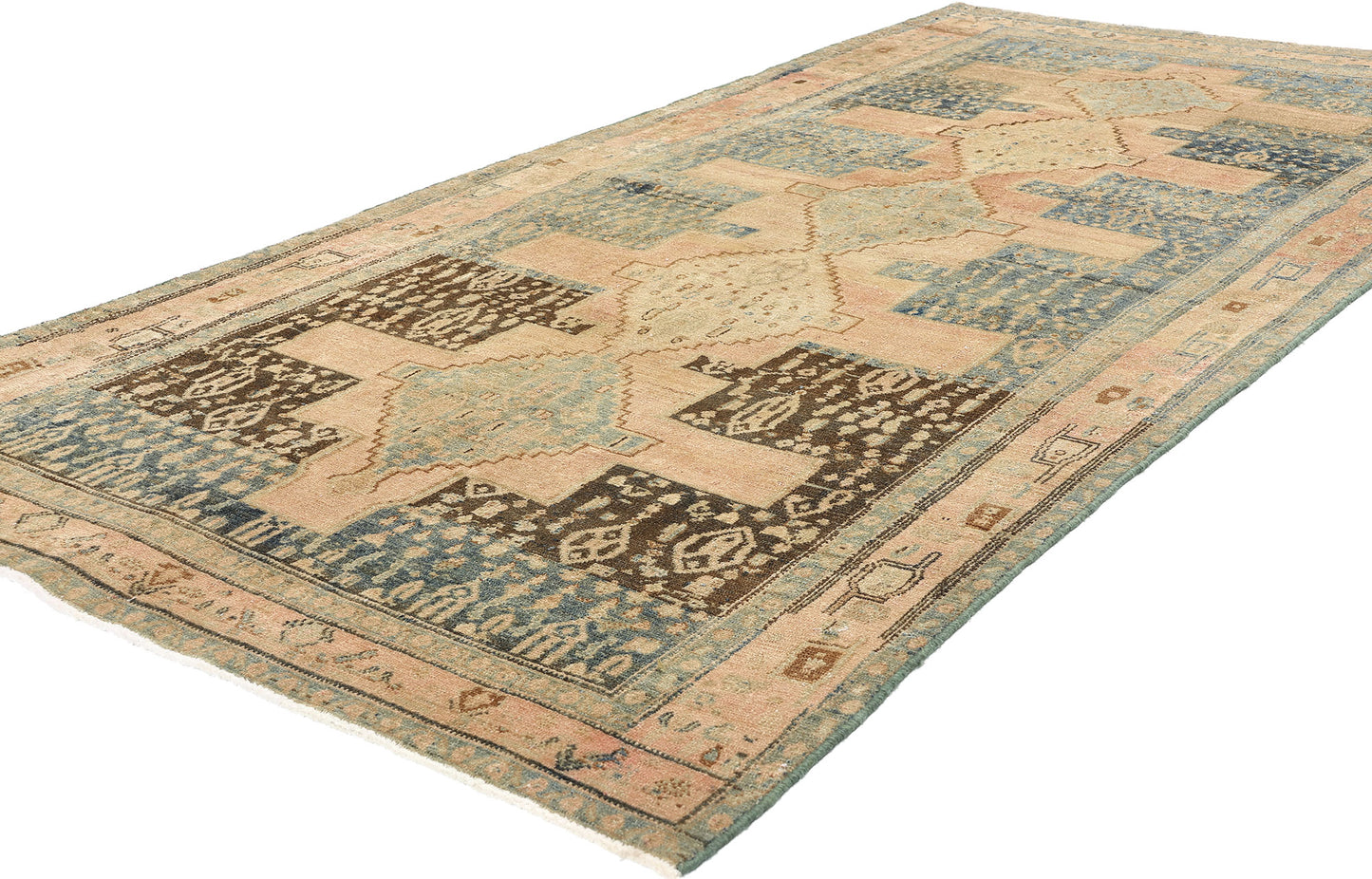 4 x 8 Antique Persian Malayer Rug 61265