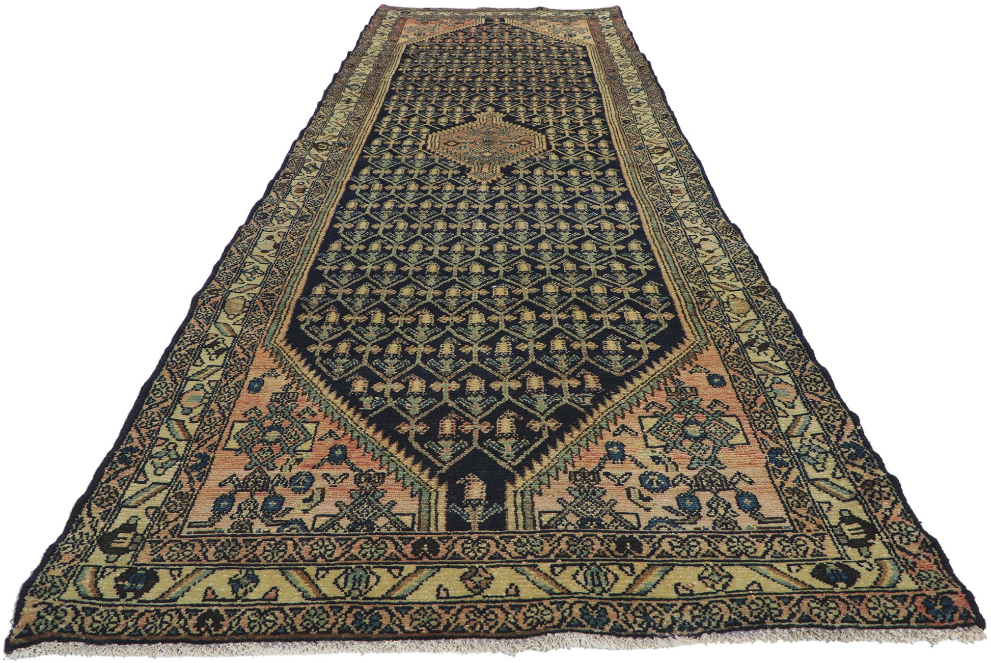 3 x 11 Antique Persian Malayer Rug 61058