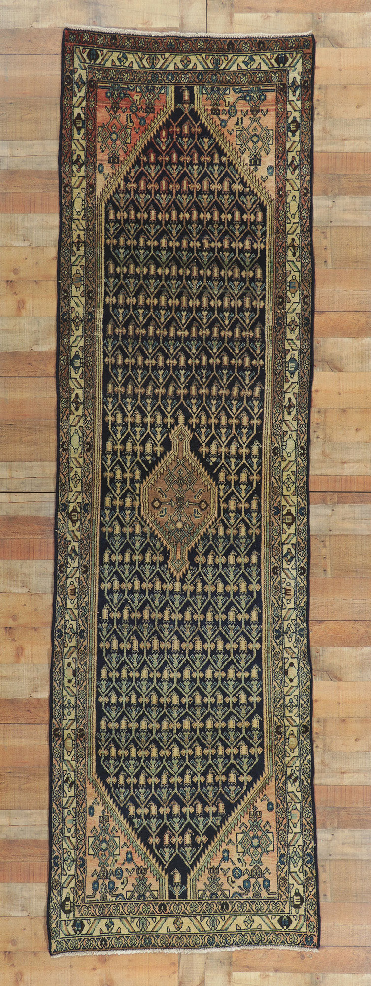 3 x 11 Antique Persian Malayer Rug 61058