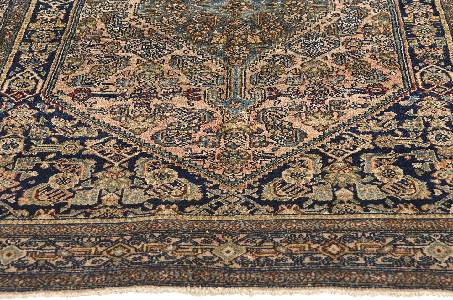 4 x 7 Antique Persian Bibikabad Rug 77710