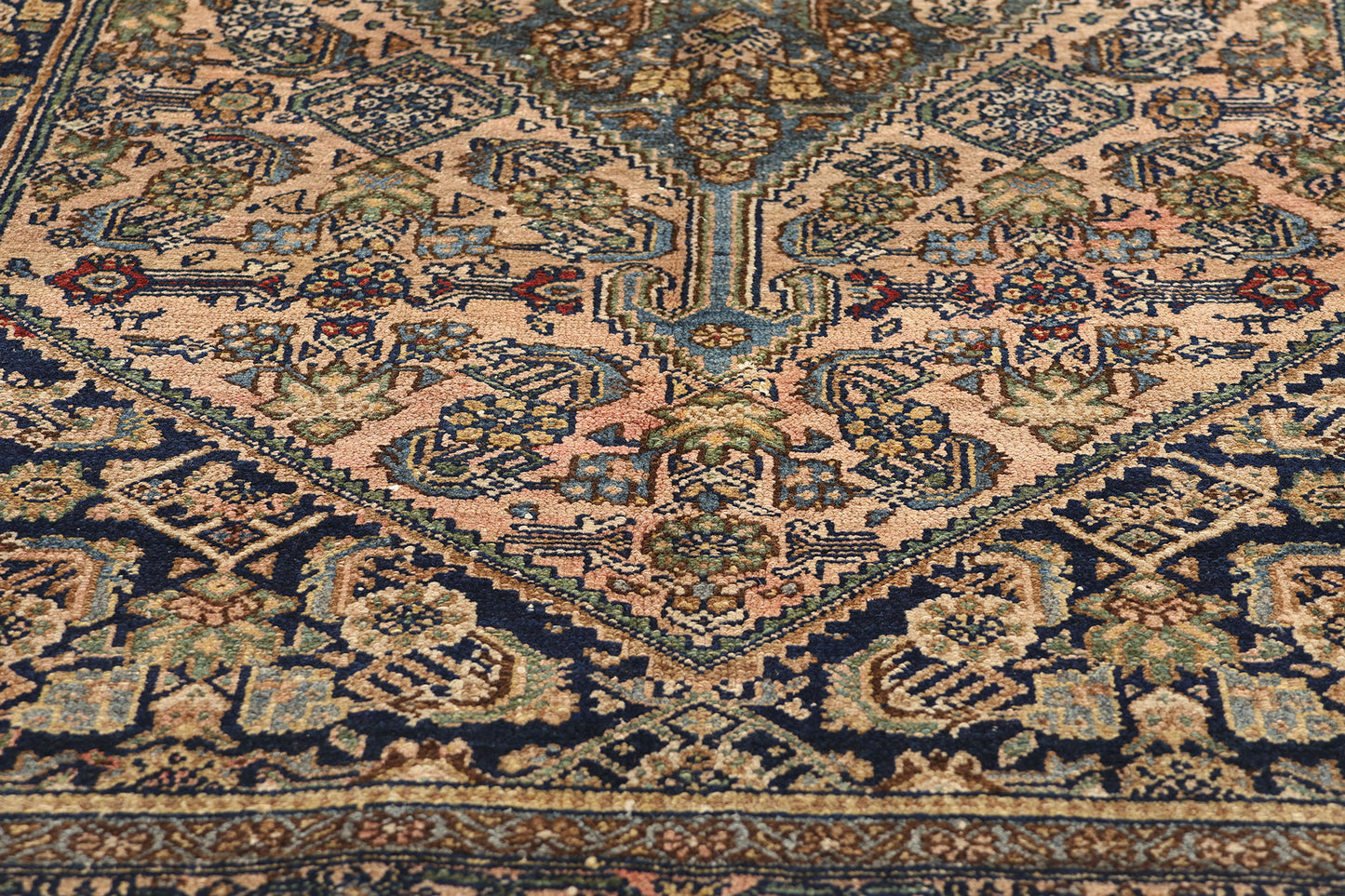 4 x 7 Antique Persian Bibikabad Rug 77710
