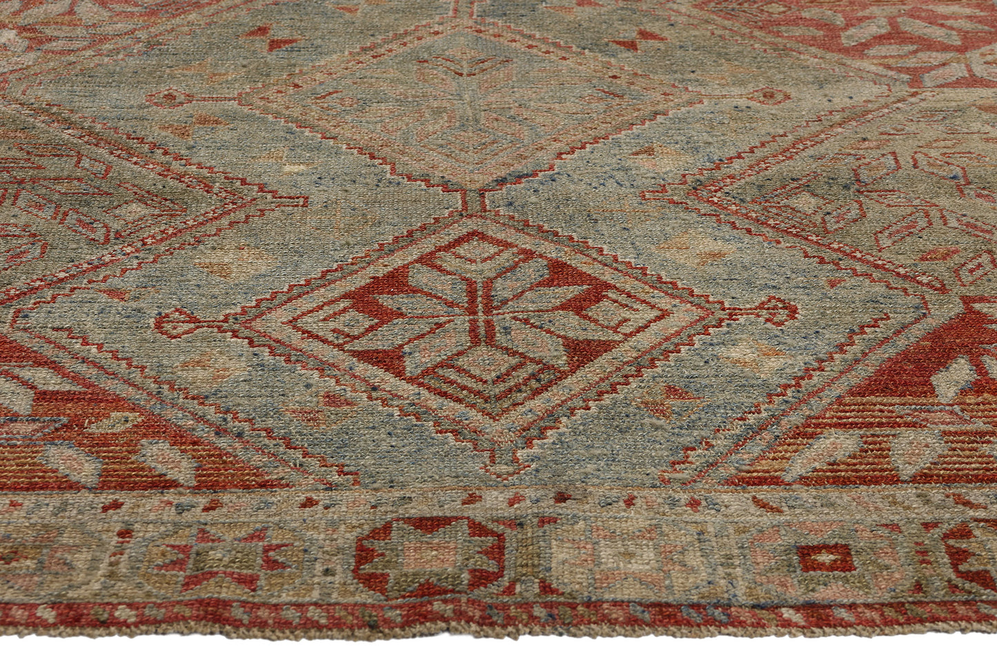 5 x 8 Antique Persian Shiraz Rug 52455