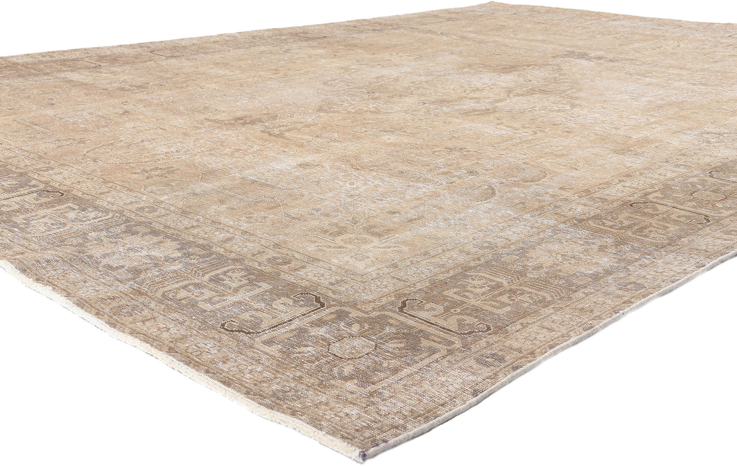 8 x 11 Antique Persian Tabriz Rug 61261