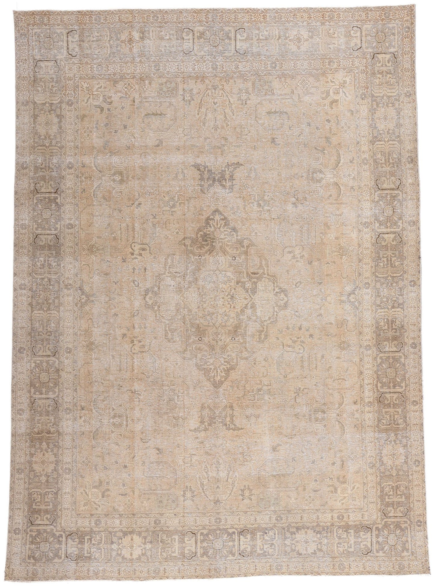 8 x 11 Antique Persian Tabriz Rug 61261