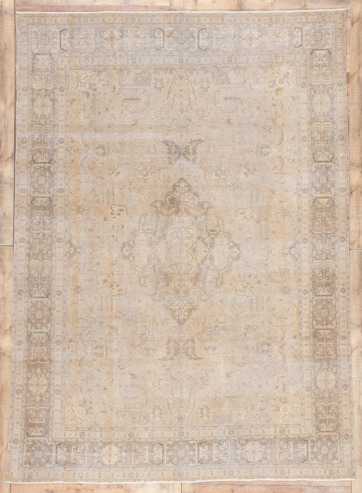 8 x 11 Antique Persian Tabriz Rug 61261
