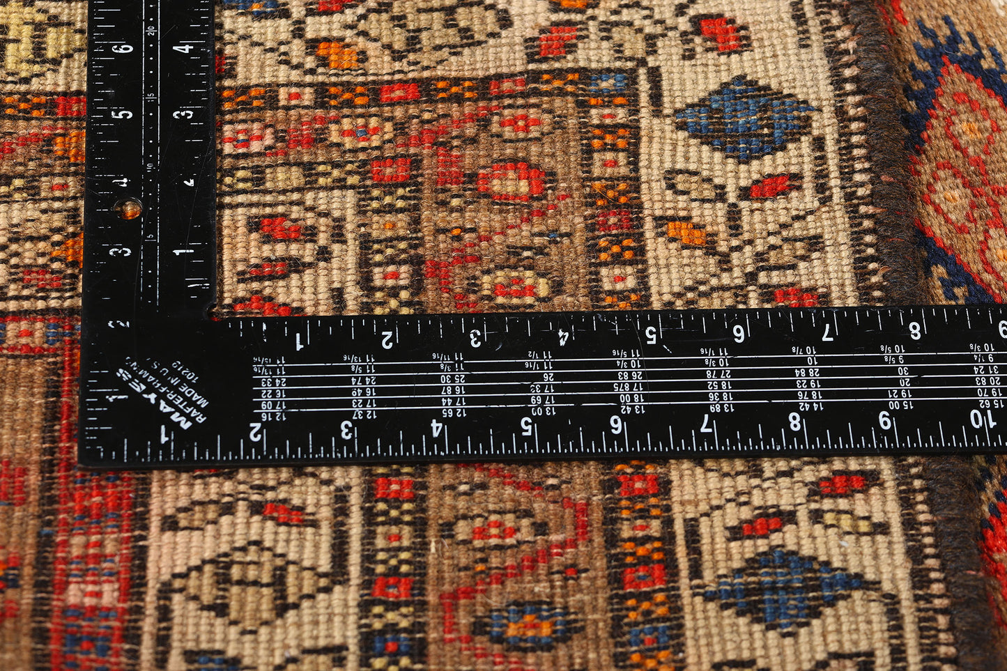 4 x 15 Antique Persian Sarab Rug 78773