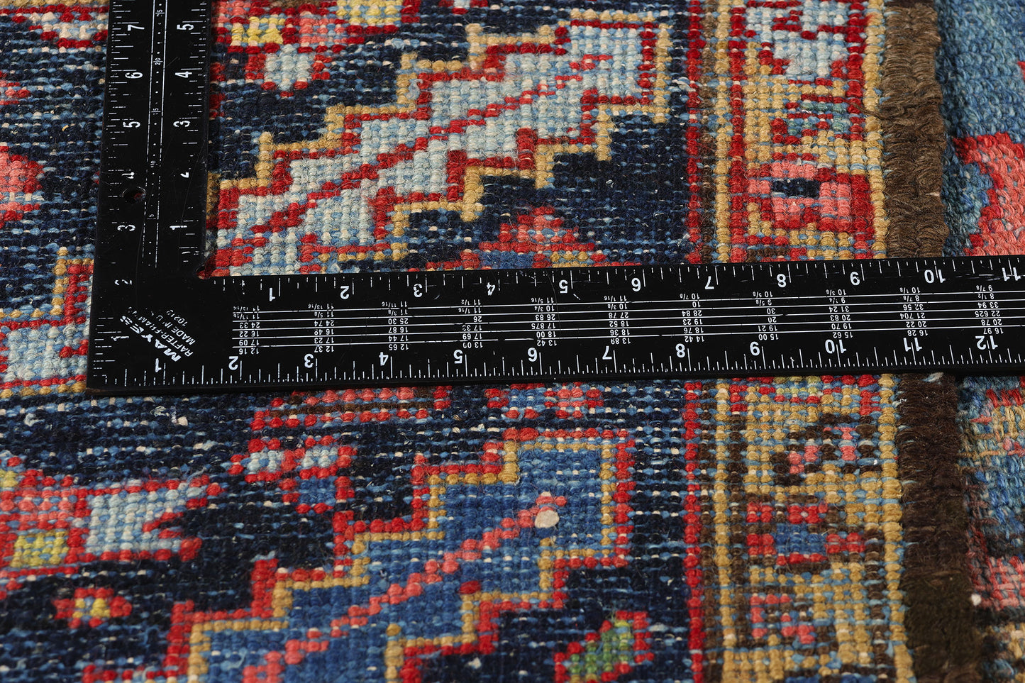 9 x 12 Antique Persian Serapi Rug 90025