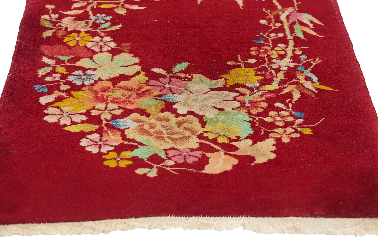 2 x 4 Antique Chinese Art Deco Rug 78895