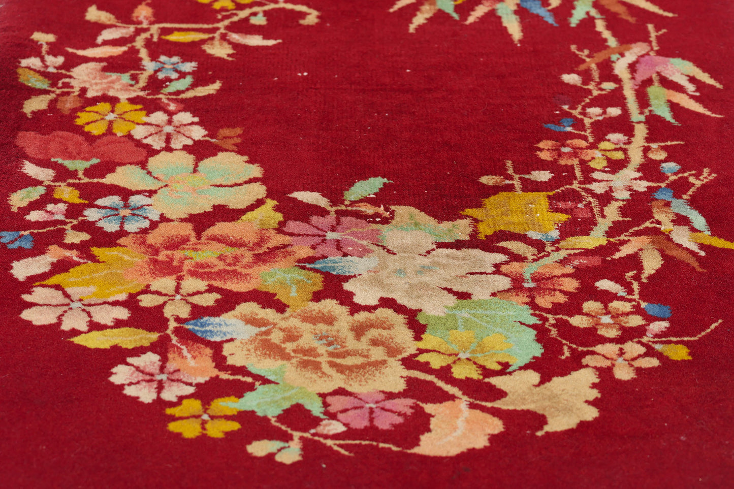 2 x 4 Antique Chinese Art Deco Rug 78895