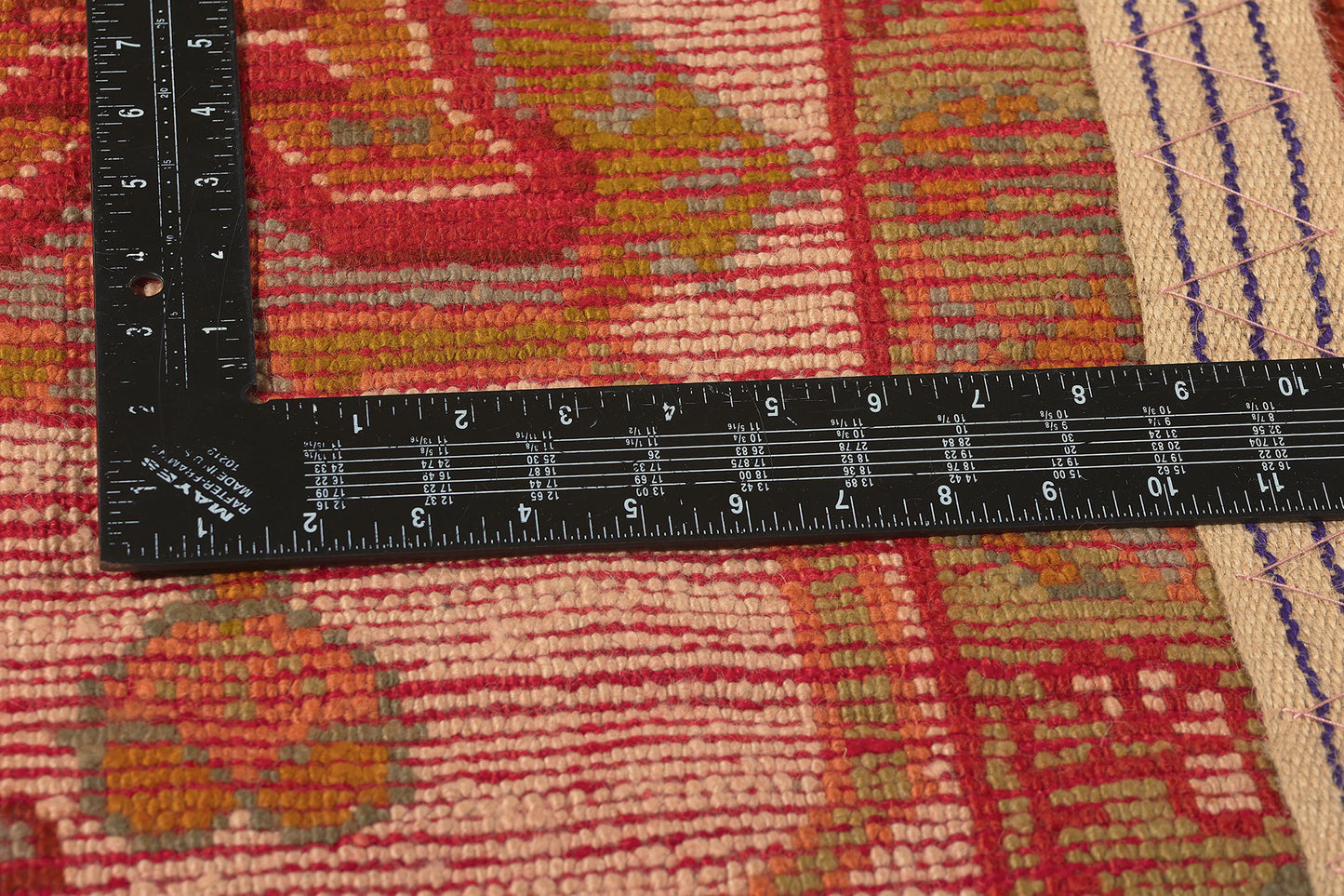 12 x 16 Antique Red Turkish Oushak Rug 76656