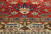 9 x 13 Antique Red Persian Tabriz Rug 78830