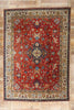 9 x 13 Antique Red Persian Tabriz Rug 78830