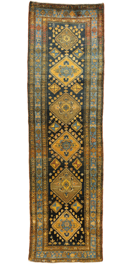3 x 11 Antique Persian Sarab Rug 73326