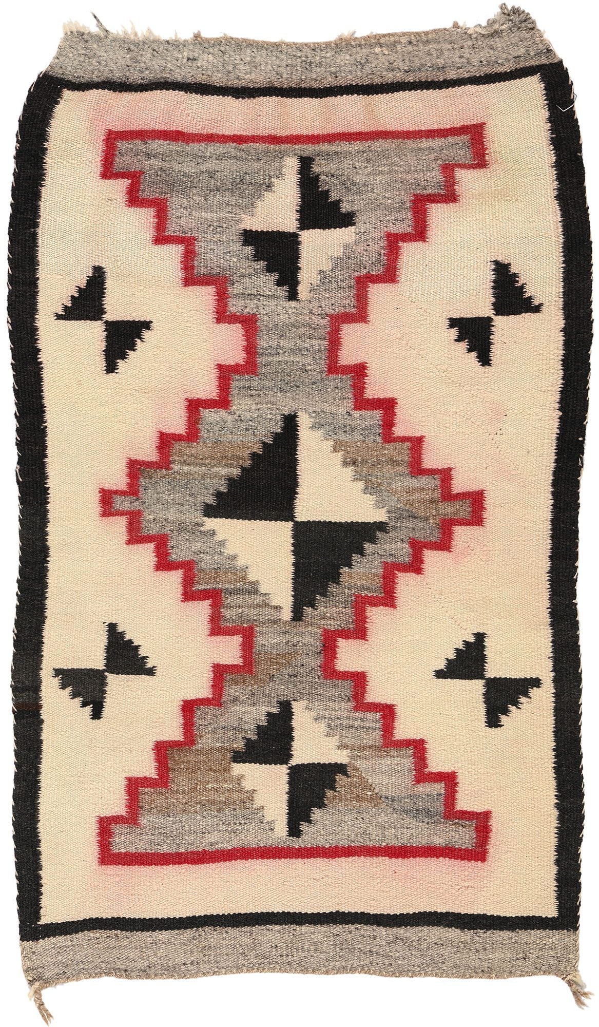 2 x 3 Antique Transitional Navajo Rug 78752