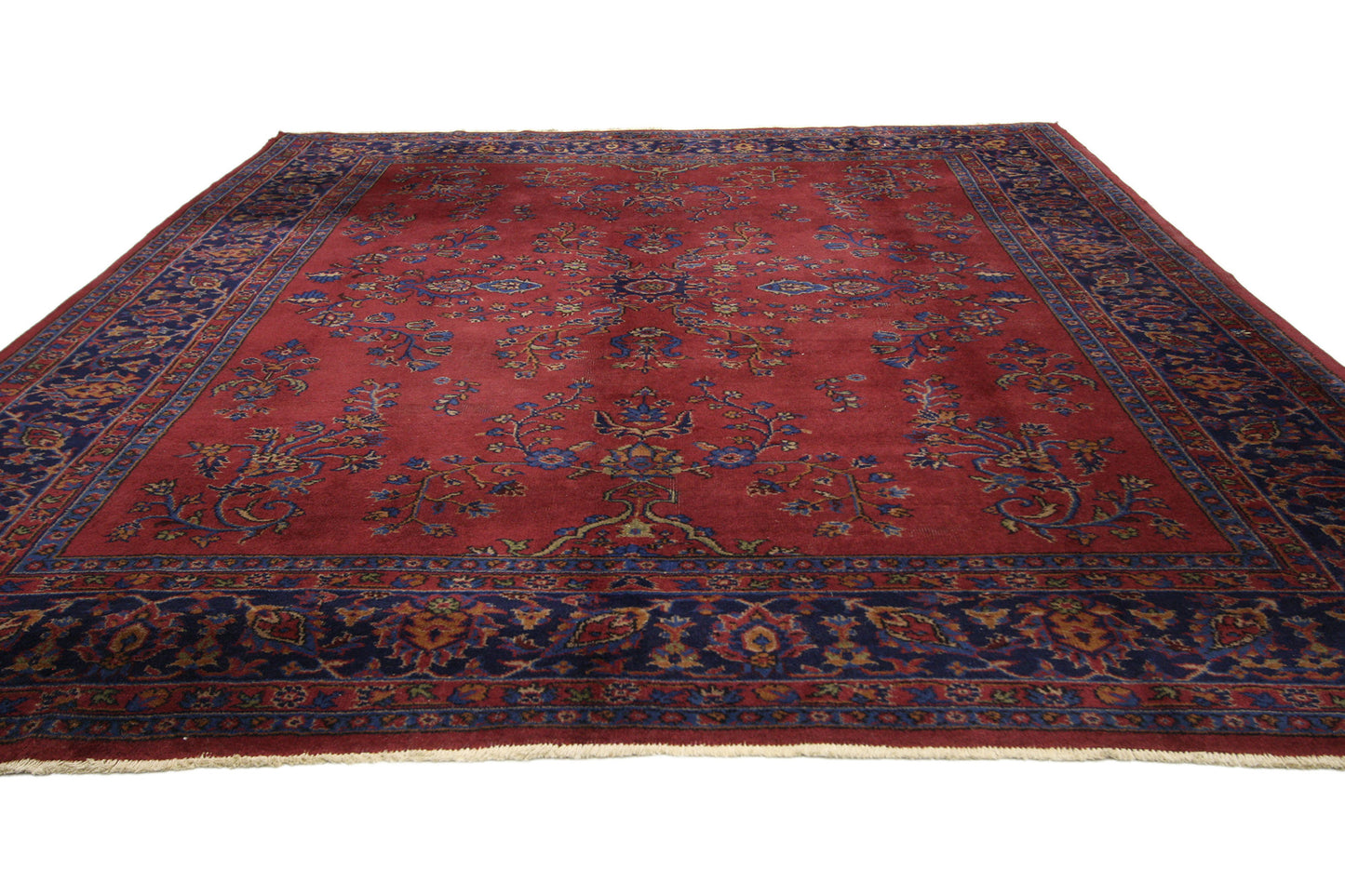 8 x 10 Antique Turkish Sparta Rug 71538