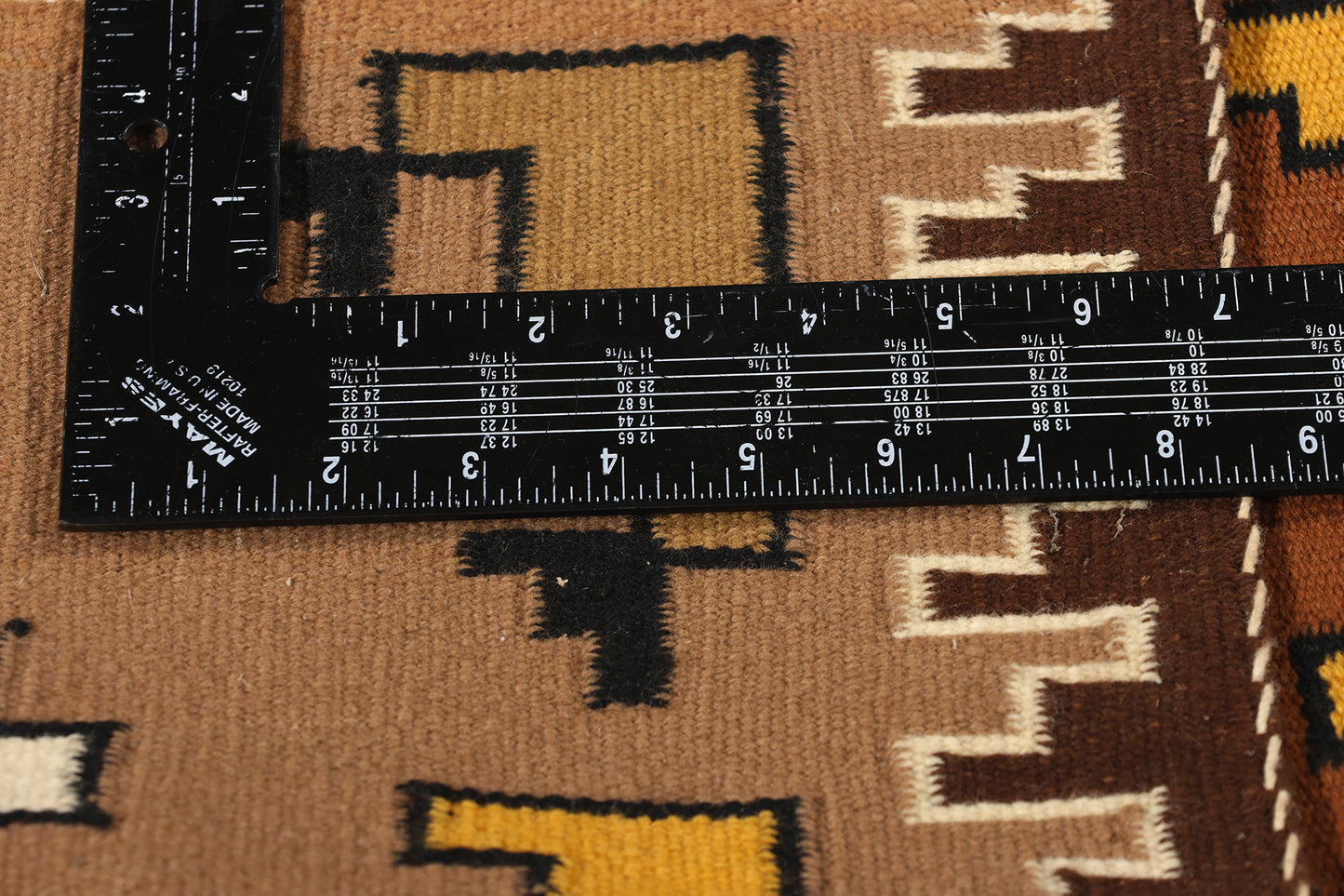 2 x 3 Antique Two Grey Hills Navajo Rug 78748