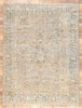 9 x 12 Antique-Worn Persian Mahal Rug 61268