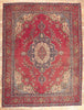 10 x 13 Antique-Worn Persian Tabriz Rug 78088