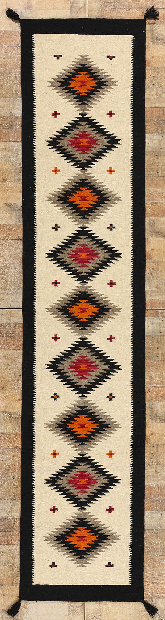3 x 12 Southwest Modern Navajo-Style Rug 81049