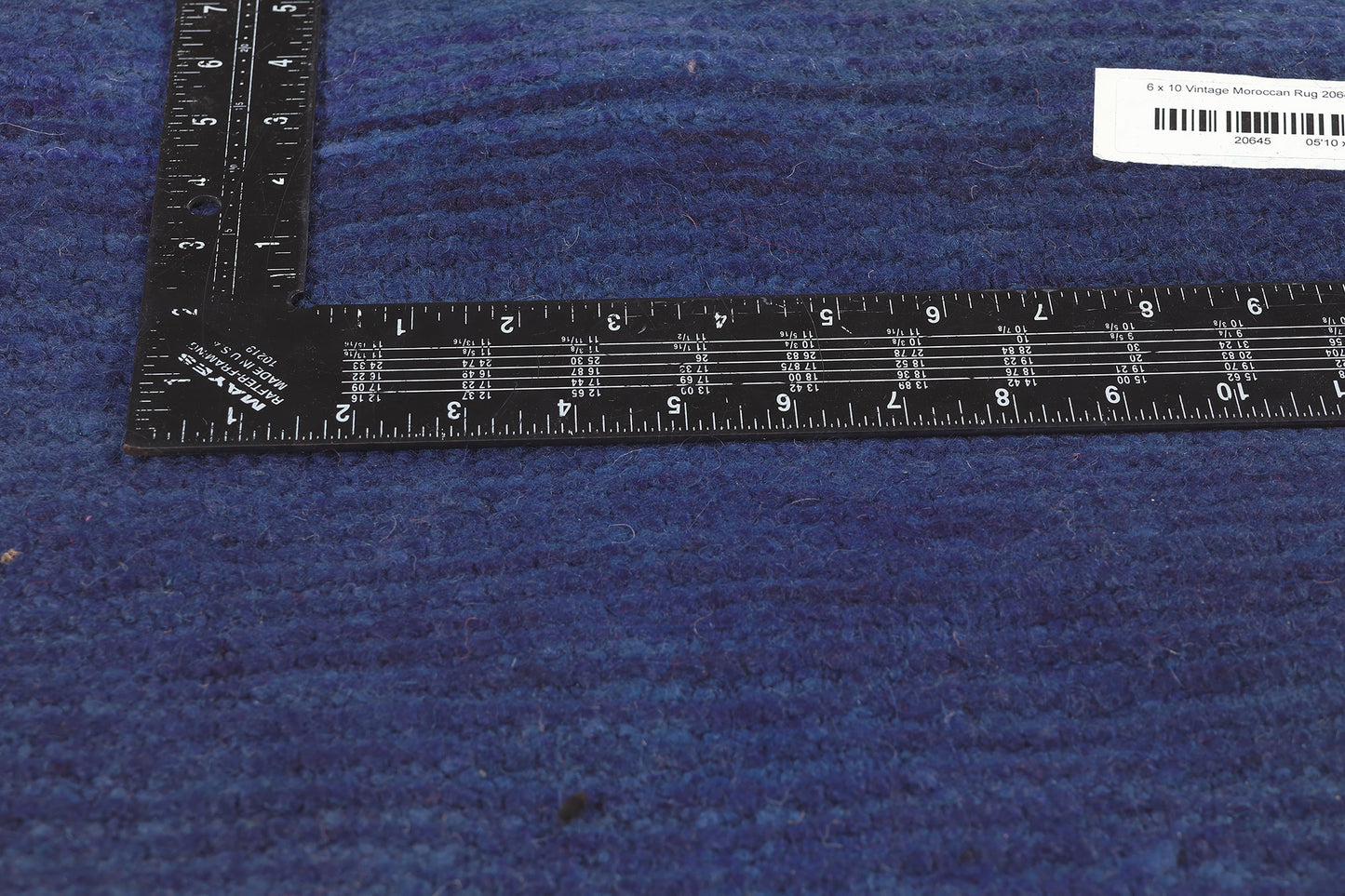 6 x 10 Vintage Blue MGuild Moroccan Rug 20645