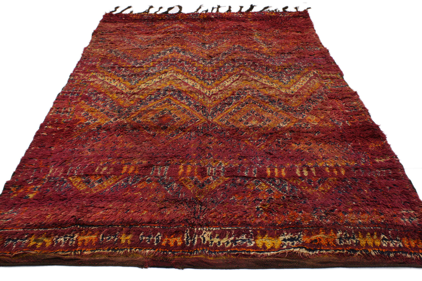 6 x 10 Vintage Beni MGuild Moroccan Rug 20158