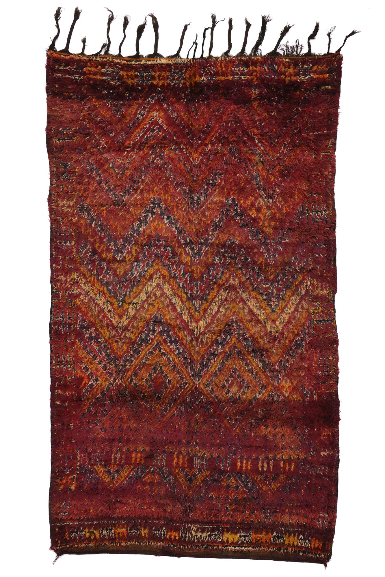 6 x 10 Vintage Beni MGuild Moroccan Rug 20158