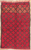 6 x 9 Vintage Red Beni MGuild Moroccan Rug 20975