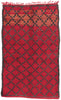 6 x 9 Vintage Red Beni MGuild Moroccan Rug 20975