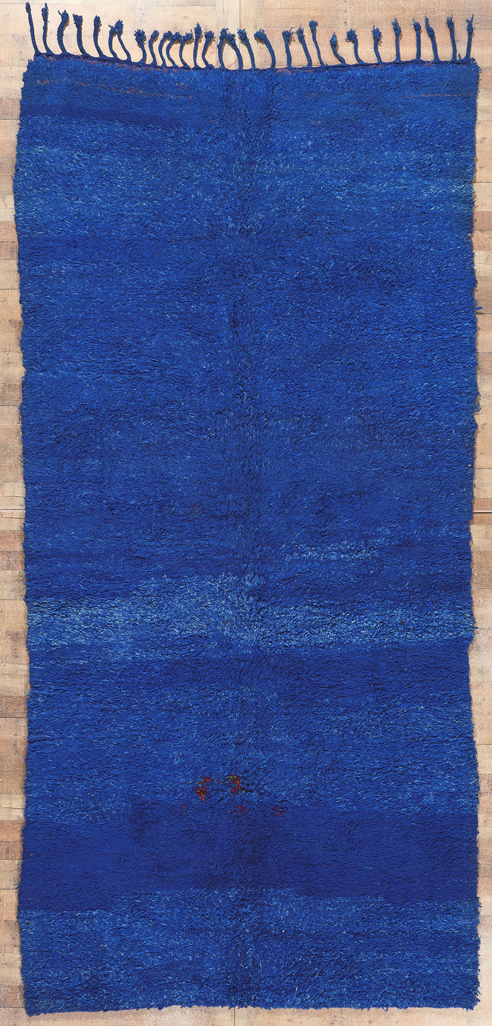 6 x 13 Vintage Blue Beni MGuild Moroccan Rug 21019