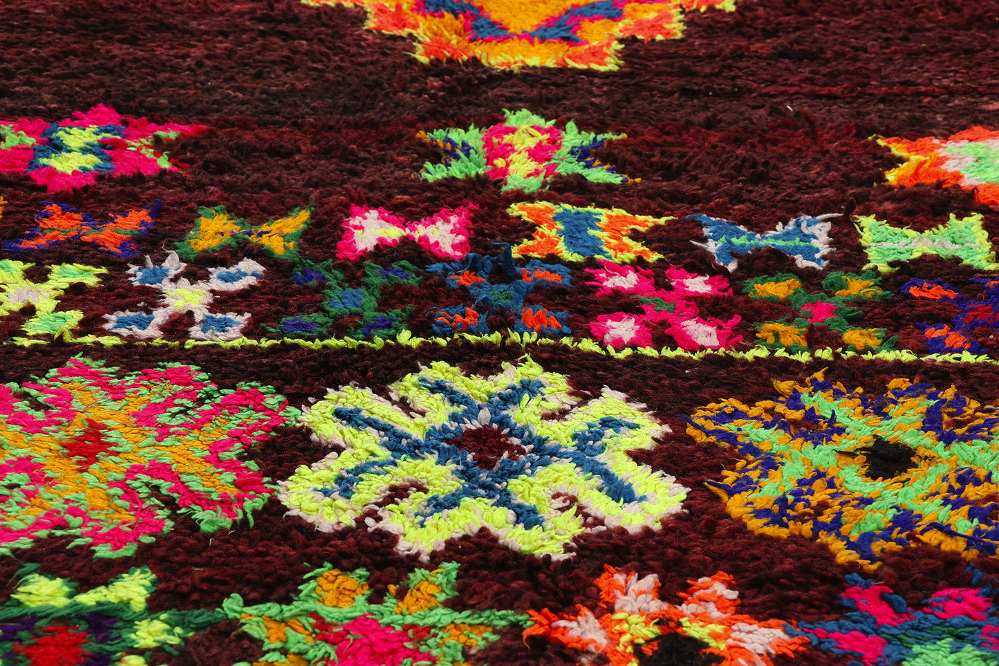 5 x 11 Colorful Vintage Beni MGuild Moroccan Rug 21804