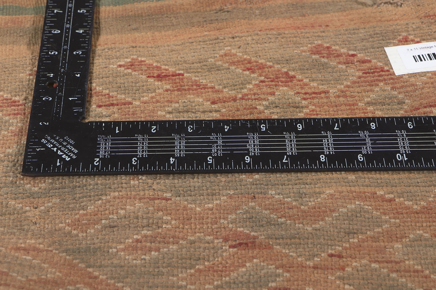 7 x 11 Vintage Beni MGuild Moroccan Rug 20965