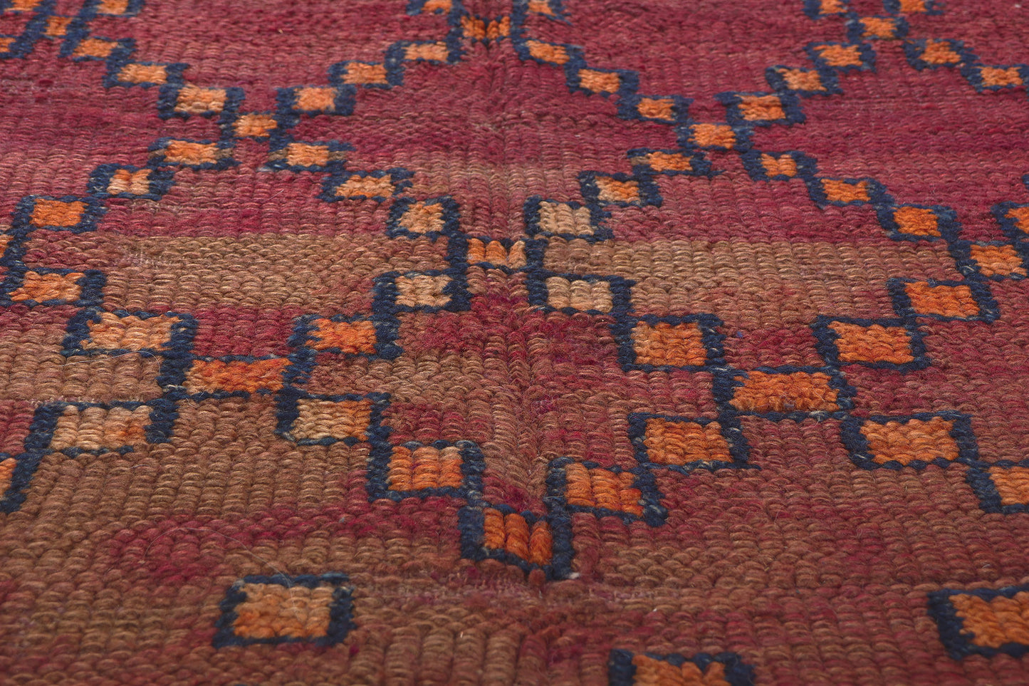 5 x 12 Vintage Purple Beni MGuild Moroccan Rug 21267