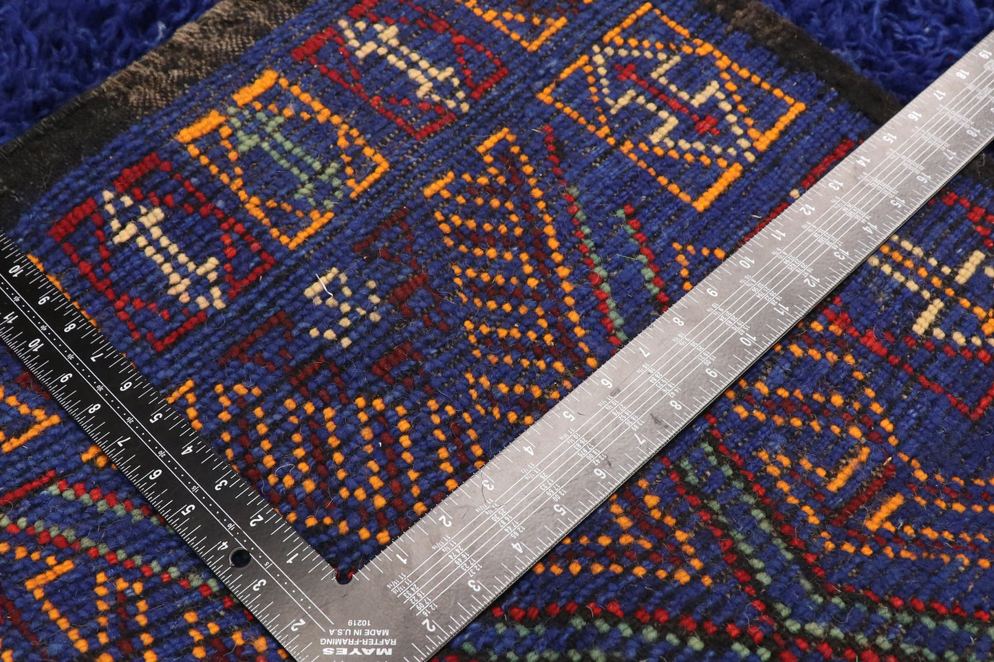 6 x 12 Vintage Blue Beni MGuild Moroccan Rug 21058