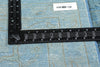 12 x 15 Hand-Carved Textured Blue Overdyed Rug 80935
